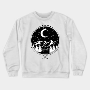 Starry Night Sky Crewneck Sweatshirt